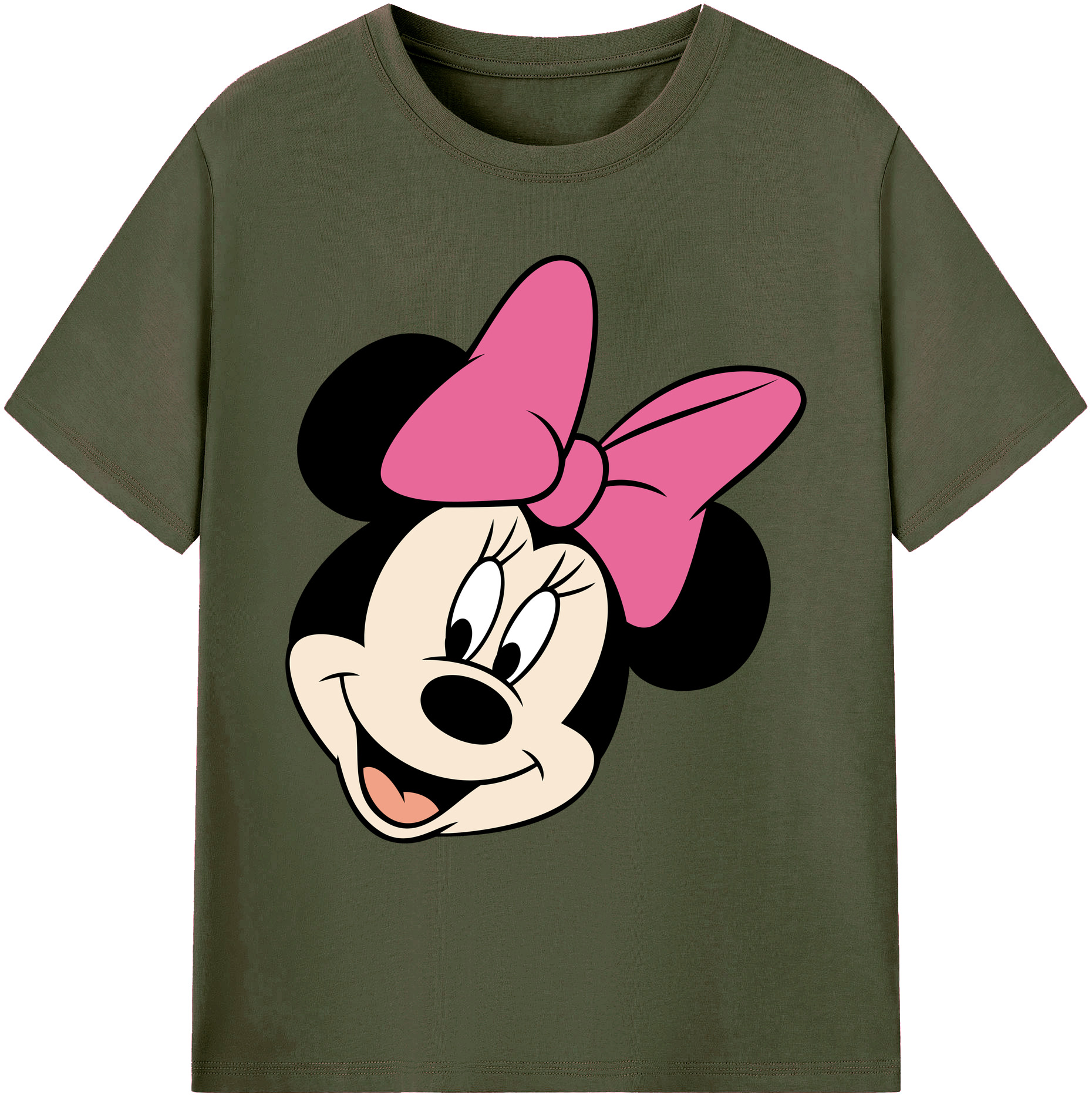 ミッキーマウス Mickey Mouse 綿100％ メンズ半袖Tシャツ｜肌触りやわらか＆通気性
